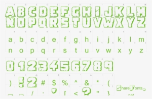 Font Demolition Crack Shadow Preview - Font