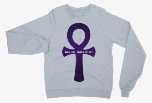 Chocolate Ancestor, Llc- Ankh The Symbol Of Life Raglan - Sweater