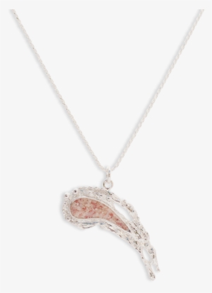 Impasto Large Brush Stroke Pendant - Brush