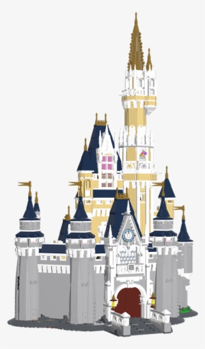 Walt Disney Castle Transparent - Cinderella Castle