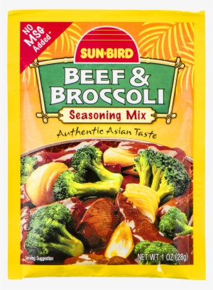 Sun-bird Seasoning Mix, Beef & Broccoli - 1 Oz