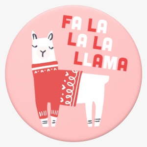 Fa La Llama Pink - Popsockets