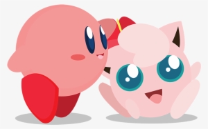 Image Chibi Kirby And Jigglypuff Vector By Viraldrone - Kirby And Jigglypuff