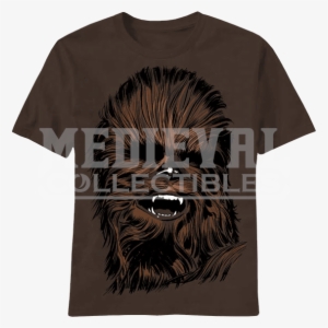 Smiling Chewbacca T-shirt - Star Wars Top Chewbacca