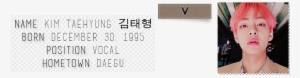 Qidrpwo - Kim Taehyung Name Transparent