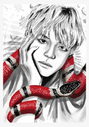 Poisonous - Taehyung - Illustration