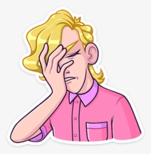 Facepalm Fail - Курортный Роман Стикеры