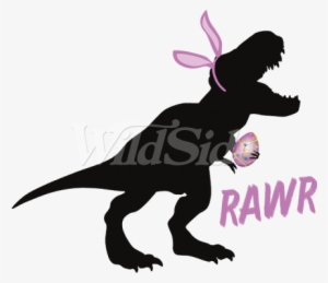Rawr Trex Bunny Ears & Egg