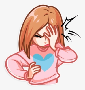 Facepalm Побошке Треснуть Фейспалм - Sticker