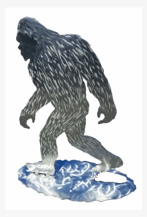 Bigfoot Metal Art, Bigfoot Stand-up Display, Squatch - Art