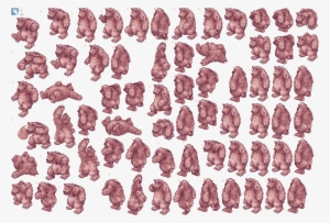 Bigfoot - Spritesheet - Sasquatch Sprite