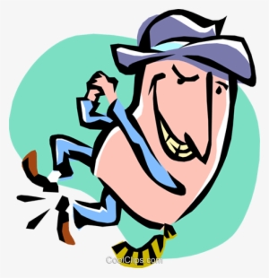 Gangster Royalty Free Vector Clip Art Illustration