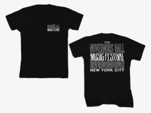 Gov Ball 2018 Wavy Lineup Tee - Today Shirt