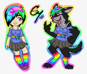 Thecandymutt Human And Werewolf - Cartoon