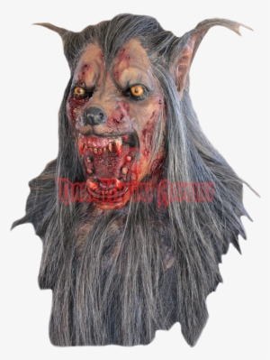 Brown Wolf Mask - Mascaras De Latex Lobo