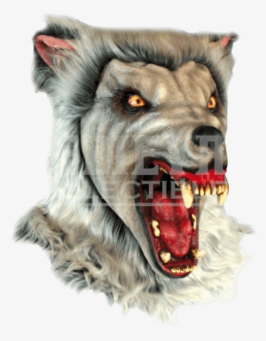 Snow Wolf Mask - Werewolf Mask
