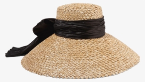 Mirabel Satin-trimmed Straw Hat - Straw Hat
