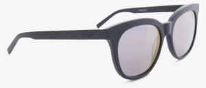 Common Shade Polarized Black & Gold "coconaut" Wayfarer - Monochrome