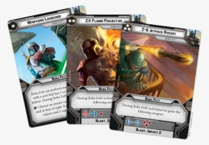Boba Fett's Command Cards Are Also Pretty Impressive - Star Wars Legion Boba Fett Cards