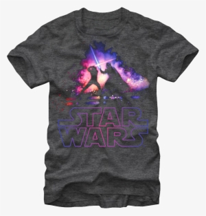 Saber Fight Star Wars Shirt - Shirt Coca Cola