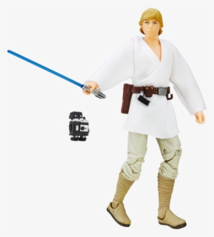 A New Hope Luke Skywalker & - Black Series Luke Skywalker