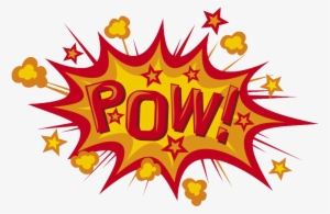 Pow Png - Comic Pow