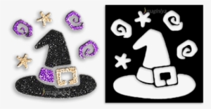 Witch Hat Stencil - Witch Hat Face Paint