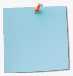 Blue Sticky Note Png Download - Post It Blue Transparent