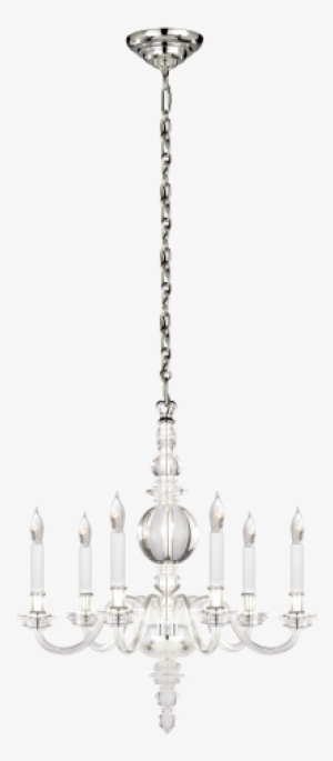 George Ii Small Chandelier In Crystal With Polished - Visual Comfort Chc1155cg