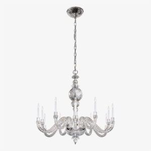 Georgina Large Chandelier In Crystal - Chandelier