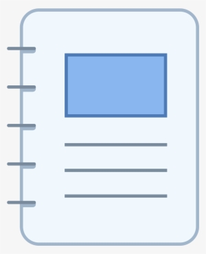 Spiral Bound Booklet Icon - Brochure