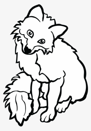 , , - Clipart Picture Of A Fox