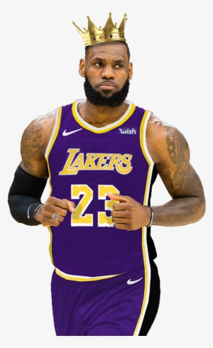 Of Lebron James In The Brand New Los Angeles Lakers - Lebron James Lakers Cartoon