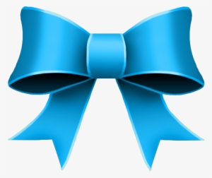 Blue Christmas Ribbon Png - Blue Ribbon Png