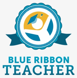 Blueribbonteacher Logo Rgb - Mugs Printed For Teachers Day