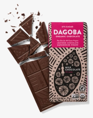 Dagoba Organic Milk Chocolate Bar [dag-cbmilk - Dagoba Chocolate