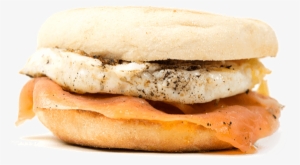 Salmon & Egg Wrap - Fast Food