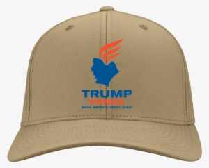 Trump Pence For President Twill Cap - Team Colors - Twill Cap - Faith Family Basketball