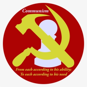 Communism Symbol With Chess Pawn In Background - Chess