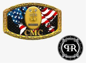 Cmc Custom Belt Buckle - Navy Fire Controlman Belt Buckle