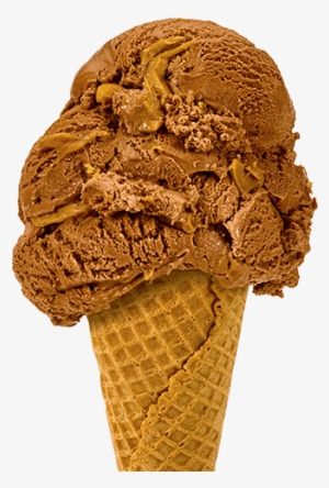 Chocolate Peanut Butter Ice Cream Cone