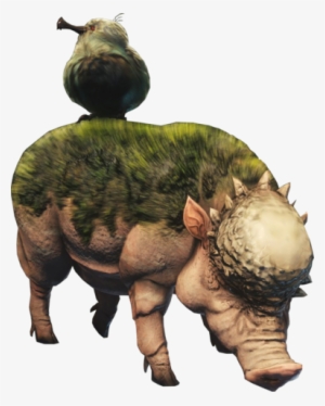 Mosswine - Pork Chops - Monster Hunter World Behemoth