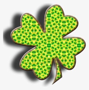 Lucky Clover Four Leaf Clover Isolated - Four-leaf Clover