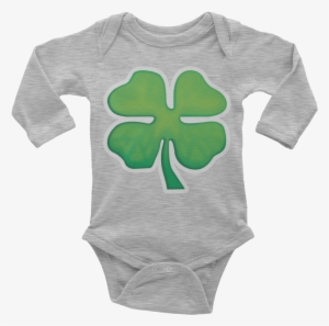 Emoji Baby Long Sleeve One Piece - Love My Uncle Baby Clothes