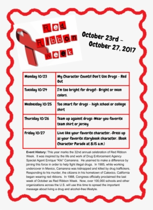 Red Ribbon Week - Red Ribbon Week 2011