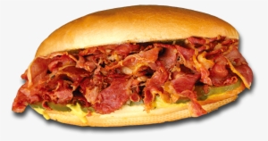 Pastrami & Cheese - Pastrami Sandwich Png