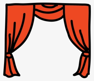 Theatre Curtain Icon - Teatro Icon