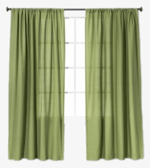 Green Curtains - Farrah Curtain Panel Green (54"x84") - Threshold