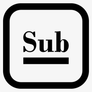 Underline Button Vector - Icono De Tamaño De Texto