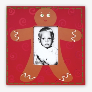 G-man Cardinal - Gingerbread Man Cardinal Picture Frame